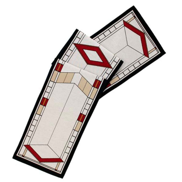 Table Runner Graycliff Diamond Window