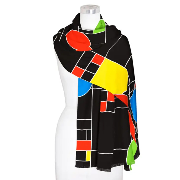 Fashion Shawl - FLLW Coonley Window