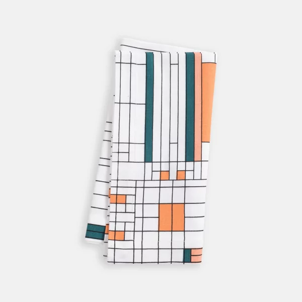 Kitchen Towel FLLW Printed Oak Park